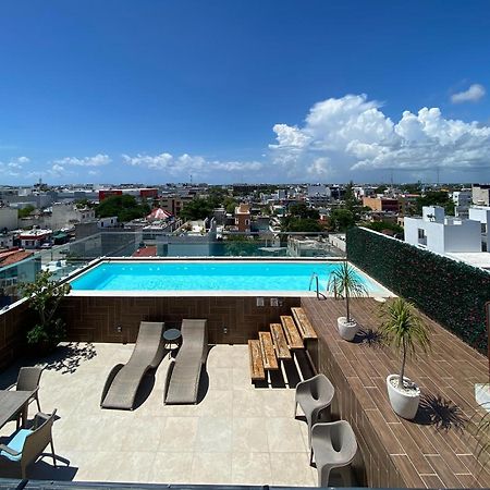 Studios With Roofpool In Vanessa 24 普拉亚卡门 外观 照片