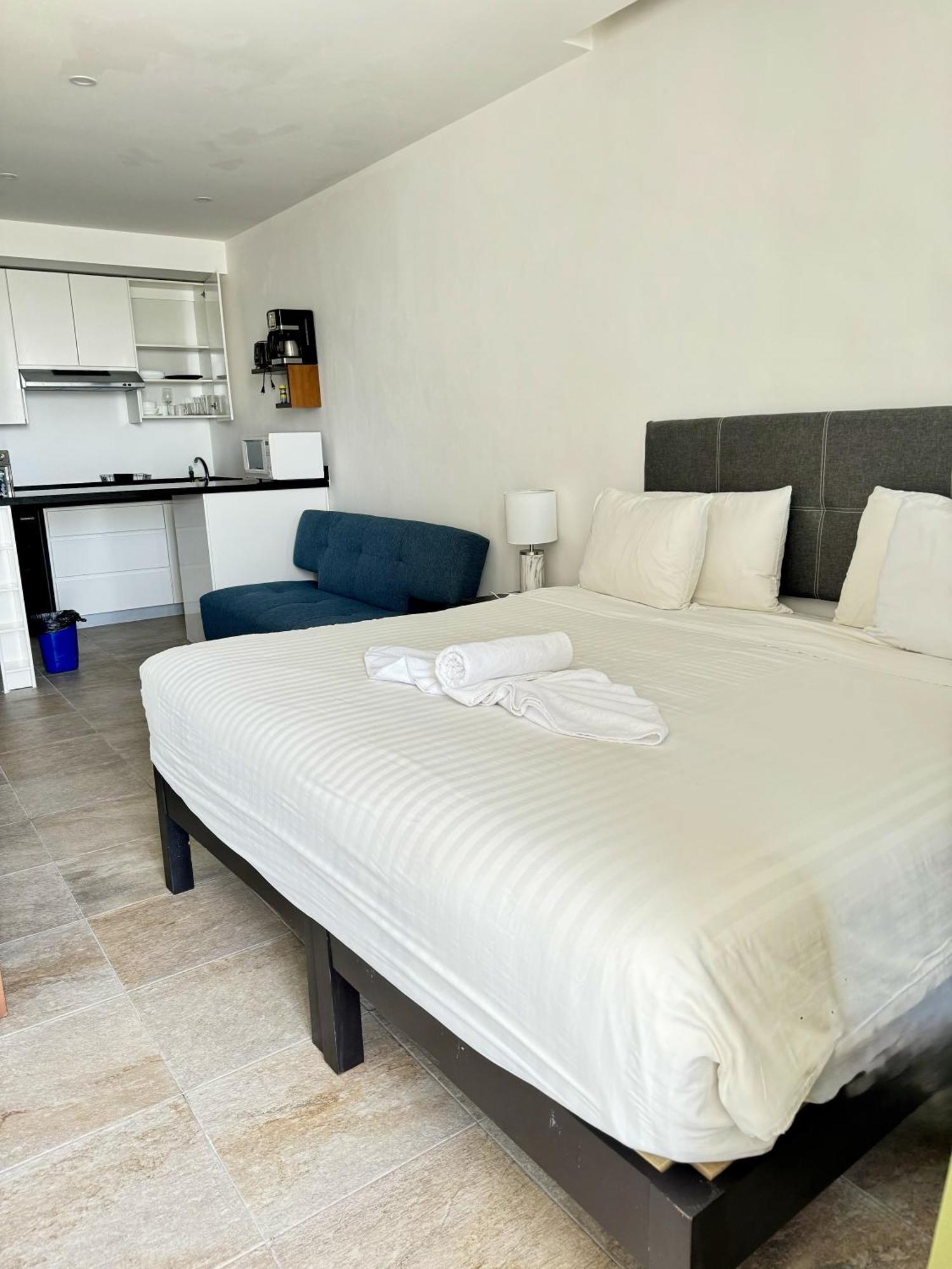 Studios With Roofpool In Vanessa 24 普拉亚卡门 客房 照片