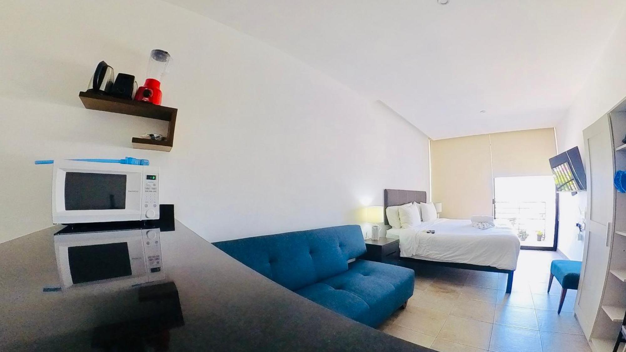 Studios With Roofpool In Vanessa 24 普拉亚卡门 客房 照片